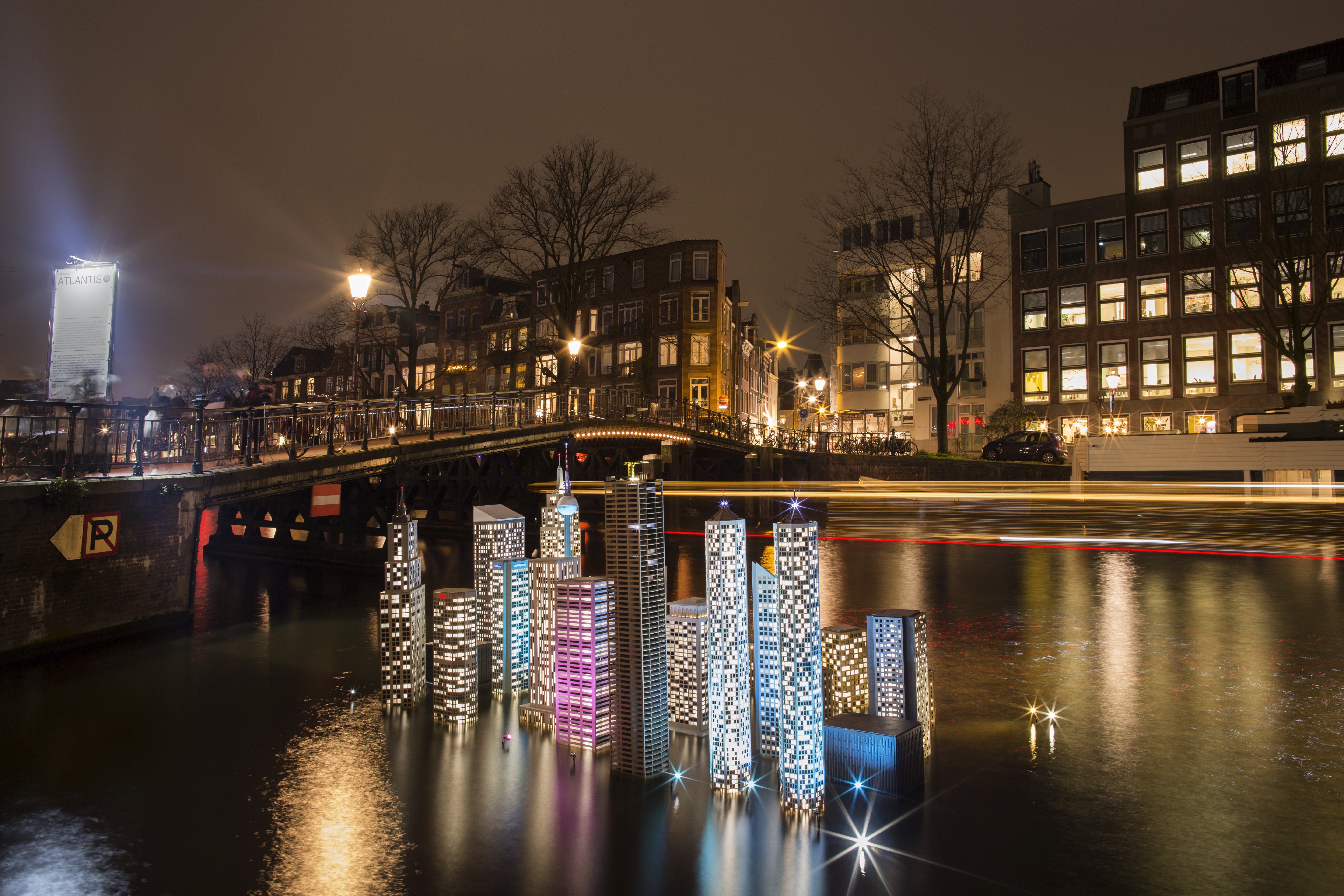 Atlantis Amsterdam Light Festival 2019, foto Janus van den Eijnden