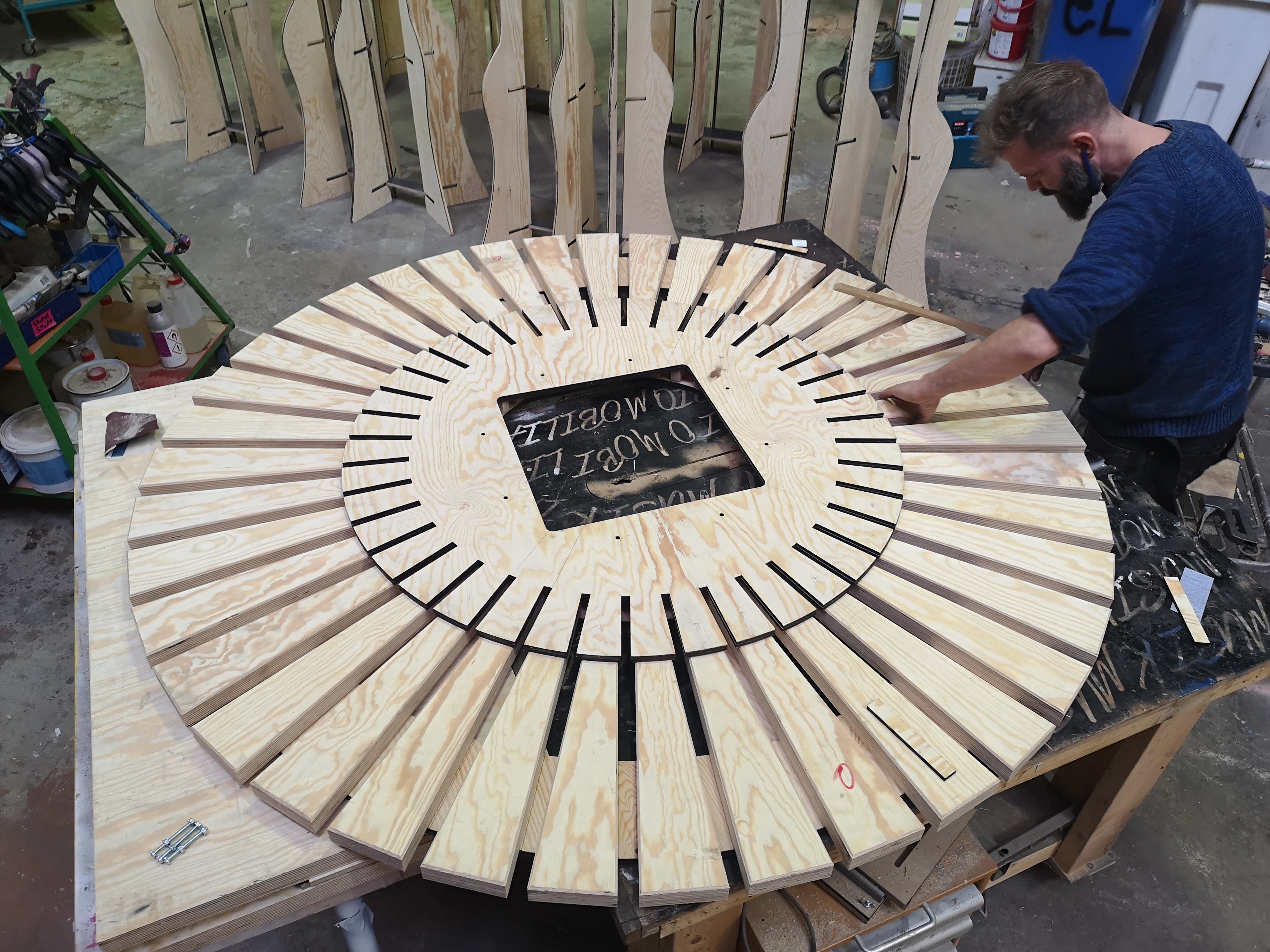 Stora lampor light art